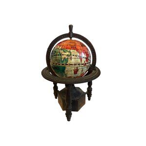 Miniature WORLD GLOBE Pencil Sharpener Hong Kong Vintage Gift